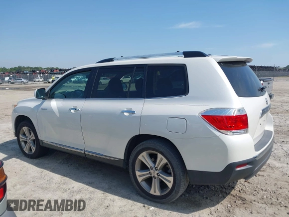 2012 Toyota Highlander Limited with VIN 5TDYK3EH6CS067765, listed as a IAAI auction lot 42269783 with Not provided miles and . Bid and sale history available at DreamBid. Image 13.