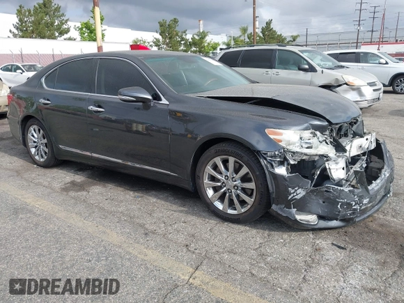 2010 Lexus LS 460 with VIN JTHBL5EF2A5101263, listed as a IAAI auction lot 42094168 with 264,870 mi miles and . Bid and sale history available at DreamBid. Image 1.