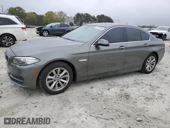 2014 BMW 5 Series 528i with VIN WBA5A5C59ED510285, listed as a Copart auction lot 50798995 with 127,226 mi miles and Salvage Title. Bid and sale history available at carsss.com. Image 1.