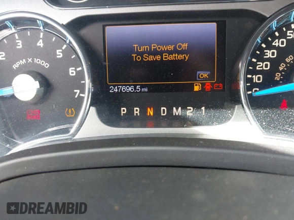 2013 Ford F-150 XL with VIN 1FTFW1ET8DFA29735, listed as a IAAI auction lot 41402010 with 247,696 mi miles. Bid and sale history available at carsss.com. Image 17.