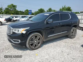 2019 GMC Acadia Denali with VIN 1GKKNXLS9KZ185829, listed as a Copart auction lot 59219195 with 101,329 mi miles and Salvage title. Bid and sale history available at DreamBid. Image 1.