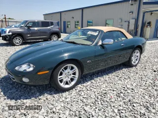 2002 Jaguar XK with VIN SAJDA42C62NA25816, listed as a Copart auction lot 52802525 with Not Provided miles and Salvage Title. Bid and sale history available at DreamBid. Image 1.