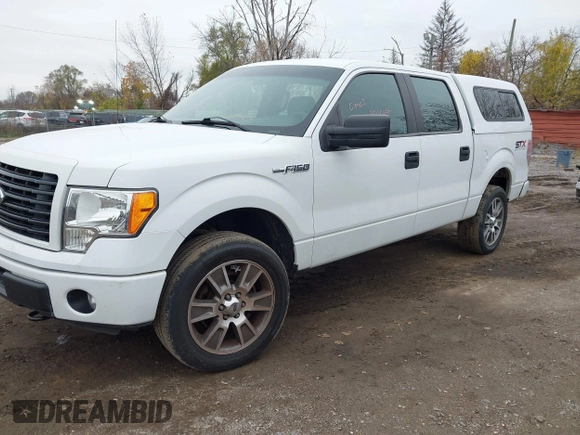 2014 Ford F-150 XL with VIN 1FTFW1EFXEFB08741, listed as a IAAI auction lot 40930645 with 138,394 mi miles and . Bid and sale history available at DreamBid. Image 18.