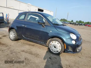 2013 FIAT 500 Pop with VIN 3C3CFFAR6DT584753, listed as a Copart auction lot 59930995 with 123,347 mi miles and Clean title. Bid and sale history available at DreamBid. Image 4.