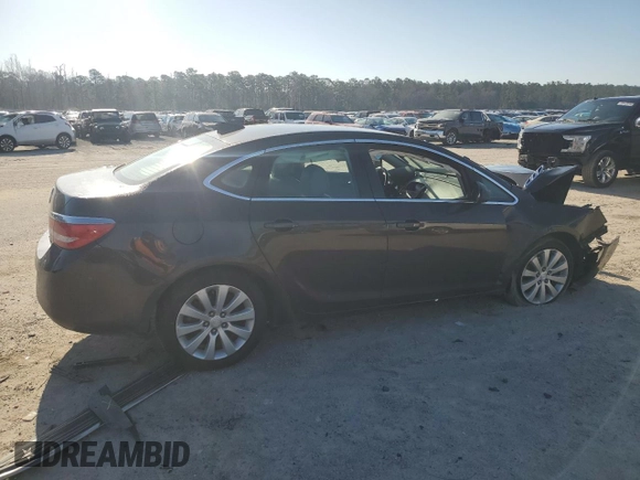 2016 Buick Verano with VIN 1G4PP5SK1G4112620, listed as a Copart auction lot 48810125 with 0 mi miles and Salvage Title. Bid and sale history available at carsss.com. Image 3.