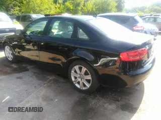 2010 Audi A4 2.0T Premium with VIN WAUBFAFL5AN019451, listed as a IAAI auction lot 36974022 with 126,645 mi miles. Bid and sale history available at carsss.com. Image 3.