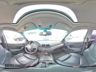 2004 BMW 3 Series 330xi with VIN WBAEW534X4PN33452, listed as a Copart auction lot 54746735 with 135,729 mi miles and Salvage title. Bid and sale history available at DreamBid. Image 14.
