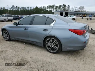 2014 Infiniti Q50 Hybrid Sport with VIN JN1AV7AP5EM690955, listed as a Copart auction lot 85952704 with 102,810 mi miles and Clean Title. Bid and sale history available at carsss.com. Image 2.