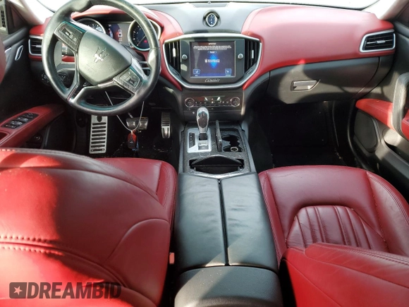 2015 Maserati Ghibli S Q4 with VIN ZAM57RTA8F1150575, listed as a Copart auction lot 38179884 with 59,174 mi miles. Bid and sale history available at carsss.com. Image 8.