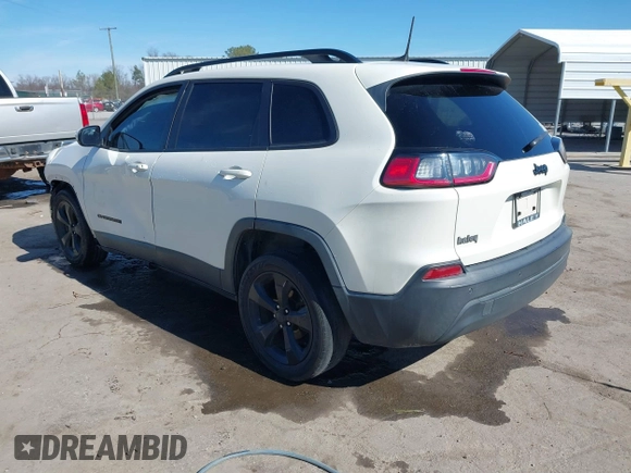 2019 Jeep Cherokee Latitude Plus with VIN 1C4PJLLB2KD296144, listed as a IAAI auction lot 41681051 with 199,698 mi miles and . Bid and sale history available at DreamBid. Image 3.