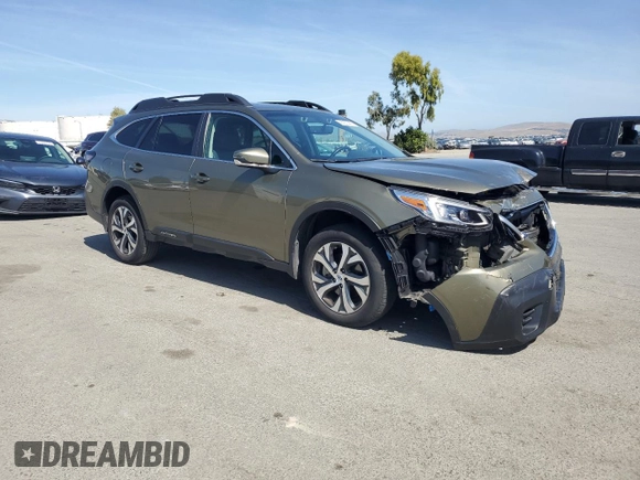2022 Subaru Outback Limited XT with VIN 4S4BTGND9N3250147, listed as a Copart auction lot 56935445 with 25,191 mi miles and Salvage title. Bid and sale history available at DreamBid. Image 4.