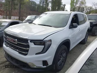 2025 GMC Acadia FWD Elevation z VIN 1GKENKRS8SJ158370, wystawiony jako IAAI lot #41933065 z przebiegiem Nie podano mil oraz . Historia ofert i sprzedaży dostępna na DreamBid. Obrazek 2.
