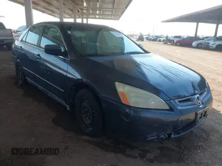 2005 Honda Accord LX z VIN 1HGCM56425A019421, wystawiony jako IAAI lot #42713555 z przebiegiem Nie podano mil oraz . Historia ofert i sprzedaży dostępna na DreamBid. Obrazek 1.