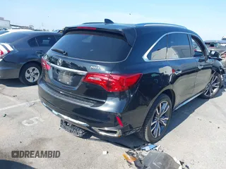2019 Acura MDX Advance with VIN 5J8YD3H89KL001475, listed as a IAAI auction lot 42489400 with 100,281 mi miles and . Bid and sale history available at DreamBid. Image 4.