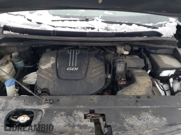 2017 Kia Sedona L with VIN KNDMA5C18H6341624, listed as a Copart auction lot 41858055 with 175,566 mi miles and Salvage Title. Bid and sale history available at carsss.com. Image 12.