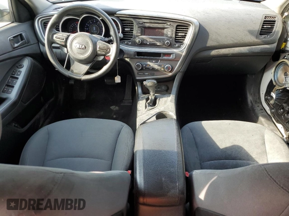 2015 Kia Optima LX with VIN 5XXGM4A71FG425904, listed as a Copart auction lot 59756495 with 143,664 mi miles and Salvage title. Bid and sale history available at DreamBid. Image 8.