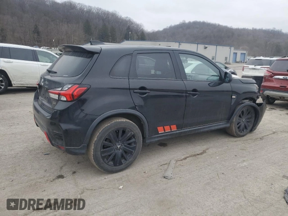 2020 Mitsubishi Outlander Sport ES 2.0 with VIN JA4AR3AU5LU026789, listed as a Copart auction lot 44869065 with 37,658 mi miles and Salvage Title. Bid and sale history available at carsss.com. Image 3.