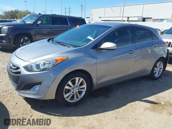 2013 Hyundai Elantra GT with VIN KMHD35LE4DU078269, listed as a IAAI auction lot 41811795 with 116,458 mi miles. Bid and sale history available at carsss.com. Image 2.