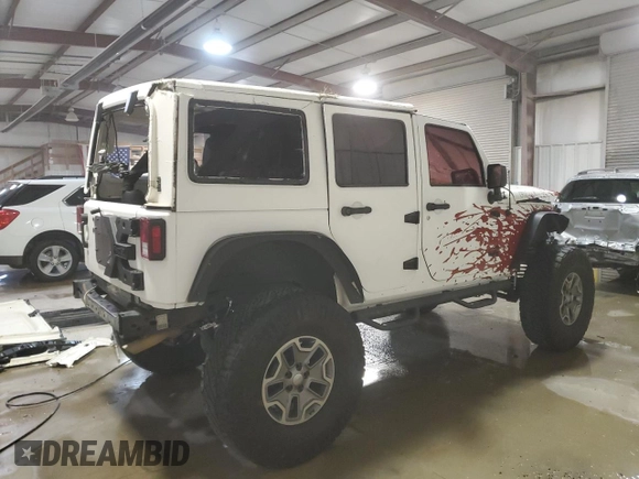 2017 Jeep Wrangler Unlimited Rubicon Recon with VIN 1C4BJWFG3HL577788, listed as a Copart auction lot 82932034 with 142,752 mi miles and Salvage title. Bid and sale history available at DreamBid. Image 3.
