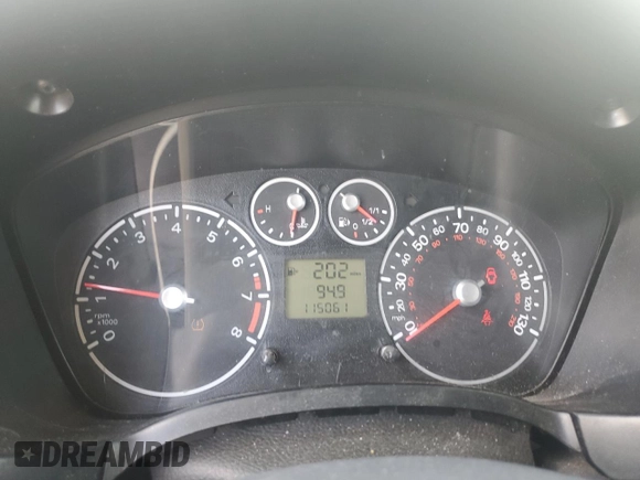 2011 Ford Transit Connect XLT with VIN NM0KS9BNXBT047731, listed as a Copart auction lot 56378815 with 115,061 mi miles and Salvage title. Bid and sale history available at DreamBid. Image 9.