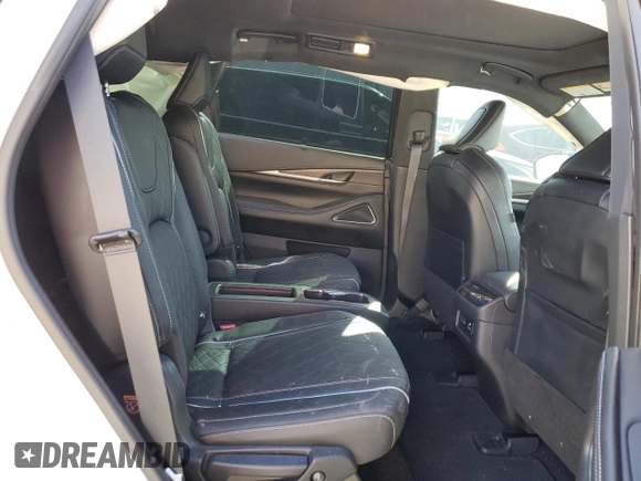 2023 Infiniti QX60 Autograph with VIN 5N1DL1HU0PC376479, listed as a Copart auction lot 48735845 with 31,773 mi miles and Salvage title. Bid and sale history available at DreamBid. Image 11.
