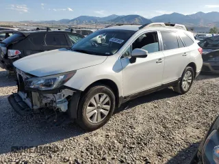 2018 Subaru Outback Premium with VIN 4S4BSACC6J3369679, listed as a Copart auction lot 62361565 with 51,426 mi miles and Salvage title. Bid and sale history available at DreamBid. Image 1.