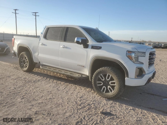 2019 GMC Sierra 1500 AT4 with VIN 3GTP9EEL0KG240118, listed as a Copart auction lot 88126795 with 106,231 mi miles and Salvage Title. Bid and sale history available at carsss.com. Image 4.