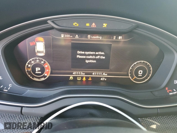 2018 Audi SQ5 Prestige with VIN WA1C4AFYXJ2245392, listed as a Copart auction lot 52140345 with 41,113 mi miles and Salvage Title. Bid and sale history available at carsss.com. Image 9.