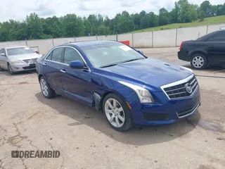 2014 Cadillac ATS Standard RWD z VIN 1G6AA5RA5E0159374, wystawiony jako IAAI lot #42225945 z przebiegiem 72 692 mil mil oraz . Historia ofert i sprzedaży dostępna na DreamBid. Obrazek 1.