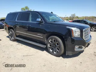 2019 GMC Yukon XL Denali with VIN 1GKS2HKJ6KR307005, listed as a Copart auction lot 53492965 with 164,936 mi miles and Clean Title. Bid and sale history available at carsss.com. Image 4.