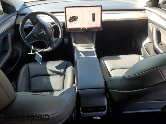 2022 Tesla Model 3 Performance with VIN 5YJ3E1EC8NF353747, listed as a Copart auction lot 45716805 with 13,971 mi miles and Salvage Title. Bid and sale history available at DreamBid. Image 8.