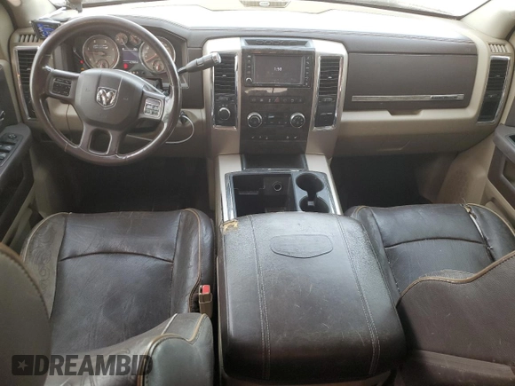 2012 Ram 2500 Laramie Longhorn with VIN 3C6UD5GL7CG301830, listed as a Copart auction lot 81342604 with 427,889 mi miles and Salvage Title. Bid and sale history available at carsss.com. Image 8.