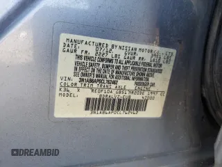 2012 Nissan Sentra SR with VIN 3N1AB6AP0CL762462, listed as a Copart auction lot 43589825 with Not Provided miles and Salvage Title. Bid and sale history available at DreamBid. Image 12.