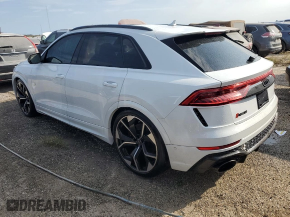 2024 Audi RS Q8 z VIN WU1ARBF19RD000254, wystawiony jako Copart lot #75186144 z przebiegiem Nie podano mil oraz Szkoda całkowita • Salvage title. Historia ofert i sprzedaży dostępna na DreamBid. Obrazek 2.