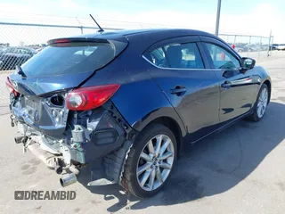2017 Mazda 3 Touring with VIN 3MZBN1L7XHM119916, listed as a IAAI auction lot 41853321 with 118,822 mi miles. Bid and sale history available at carsss.com. Image 4.