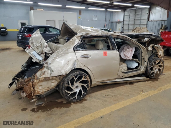 2008 Lexus ES 350 with VIN JTHBJ46G982182068, listed as a Copart auction lot 46127155 with 0 mi miles and Salvage Title. Bid and sale history available at carsss.com. Image 3.