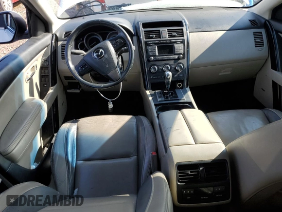 2012 Mazda CX-9 Touring with VIN JM3TB3CA6C0367655, listed as a Copart auction lot 46128995 with 0 mi miles and Salvage Title. Bid and sale history available at carsss.com. Image 8.