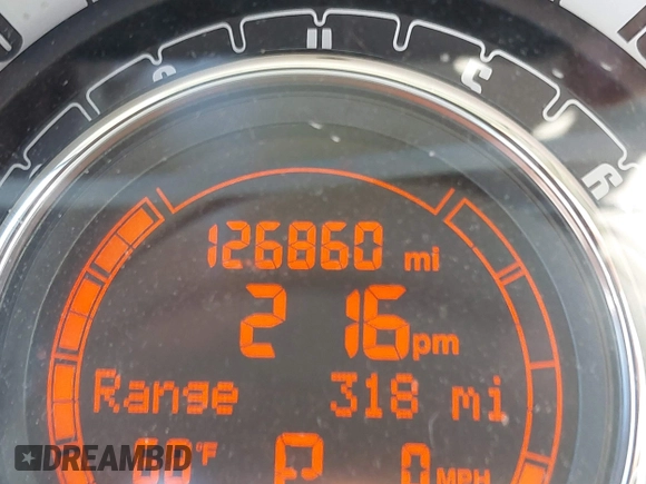 2014 FIAT 500 Pop with VIN 3C3CFFAR8ET169225, listed as a IAAI auction lot 41241741 with 126,860 mi miles. Bid and sale history available at carsss.com. Image 15.