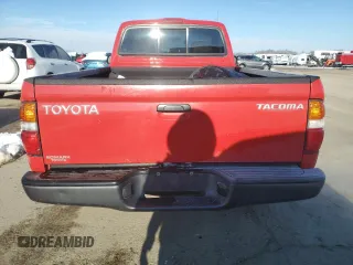2001 Toyota Tacoma with VIN 5TEPM62N41Z725309, listed as a Copart auction lot 44757285 with 160,028 mi miles and Salvage title. Bid and sale history available at DreamBid. Image 6.