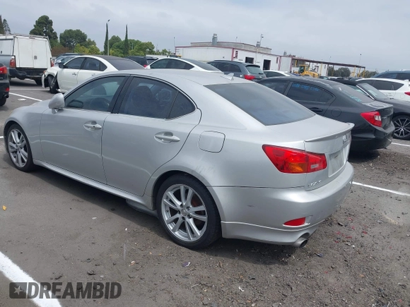 2007 Lexus IS 250 с VIN JTHBK262772039723, выставлен на аукционе IAAI как лот 42544546 с пробегом 134 050 миль миль и . История ставок и продаж доступна на DreamBid. Изображение 3.