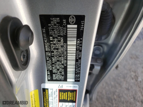 2017 Toyota Camry XLE with VIN 4T1BF1FK2HU735052, listed as a Copart auction lot 49837725 with 162,442 mi miles and Salvage Title. Bid and sale history available at carsss.com. Image 14.
