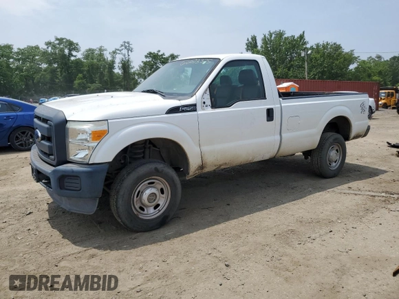 2015 Ford F-250 XLT z VIN 1FTBF2B6XFEA89933, wystawiony jako Copart lot #60073375 z przebiegiem 12 960 mil mil oraz Czysty tytuł • Clean title. Historia ofert i sprzedaży dostępna na DreamBid. Obrazek 1.