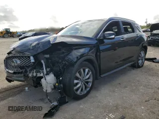 2020 Infiniti QX50 Luxe z VIN 3PCAJ5M36LF111872, wystawiony jako Copart lot #61571145 z przebiegiem 92 510 mil mil oraz Nie do naprawy • Non repairable. Historia ofert i sprzedaży dostępna na DreamBid. Obrazek 1.