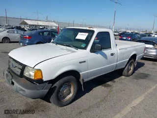 2002 Ford Ranger XL with VIN 1FTYR10U42PA05682, listed as a IAAI auction lot 42009435 with 249,764 mi miles. Bid and sale history available at carsss.com. Image 2.