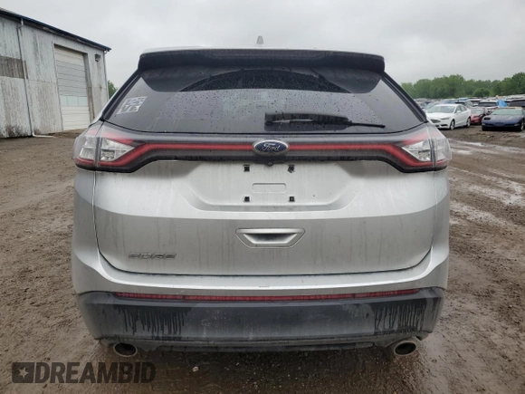 2015 Ford Edge SE with VIN 2FMTK3G81FBB39691, listed as a Copart auction lot 58845255 with 172,063 mi miles and Clean title. Bid and sale history available at DreamBid. Image 6.