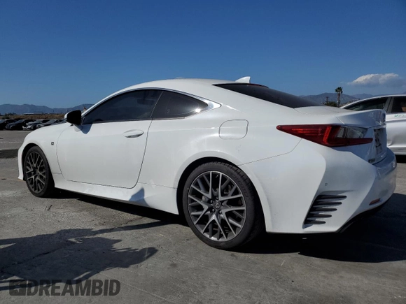 2016 Lexus RC 200t F Sport с VIN JTHHA5BC3G5000929, выставлен на аукционе Copart как лот 57277235 с пробегом 137 939 миль миль и Списание • Salvage title. История ставок и продаж доступна на DreamBid. Изображение 2.
