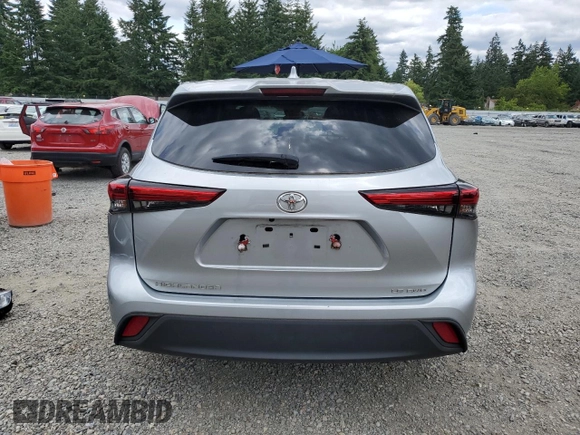 2021 Toyota Highlander L с VIN 5TDBZRBH4MS536328, выставлен на аукционе Copart как лот 61463315 с пробегом 47 798 миль миль и Списание • Salvage title. История ставок и продаж доступна на DreamBid. Изображение 6.