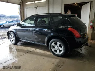 2004 Nissan Murano SE with VIN JN8AZ08W74W316554, listed as a Copart auction lot 45631785 with 151,912 mi miles and Salvage Title. Bid and sale history available at carsss.com. Image 2.