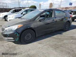 2016 Kia Forte LX with VIN KNAFK4A61G5481434, listed as a Copart auction lot 41694845 with 64,426 mi miles and Salvage Title. Bid and sale history available at carsss.com. Image 1.