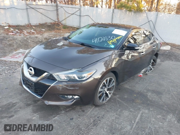 2016 Nissan Maxima Platinum with VIN 1N4AA6AP9GC405420, listed as a IAAI auction lot 41121830 with 59,680 mi miles and . Bid and sale history available at DreamBid. Image 2.